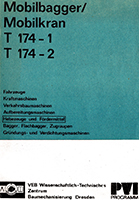 T174/1 und T174/2 Arbeitsunterlage für PVI - VEB Weimar - Werk